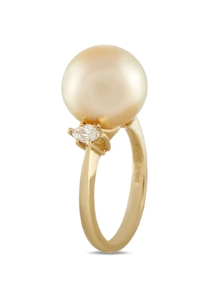 LB Exclusive pearl and diamond ring - Gold