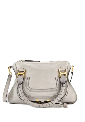 Chloé Pre-Owned Marcie Leather Medium satchel - Grey