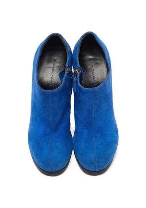 Balenciaga Pre-Owned suede ankle boots - Blue