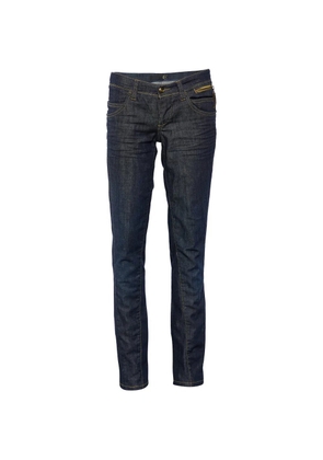 Roberto Cavalli Vintage whiskering-effect tapered-leg jeans - Blue