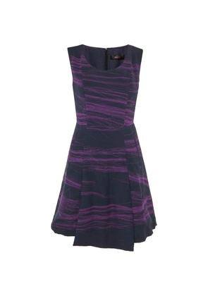 Versus Pre-Owned sleeveless crepe dress - Blue