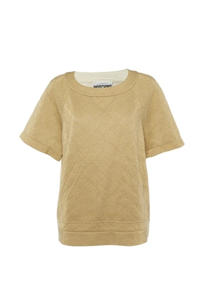 Moschino Pre-Owned Couture quilted top - Gold