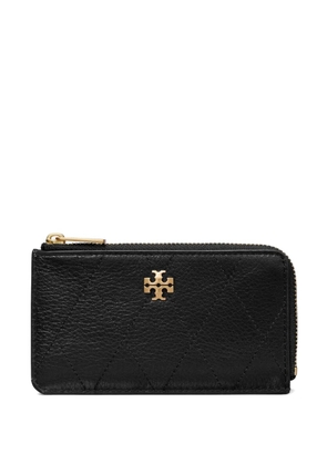 Tory Burch Charlie quilted card case - Black