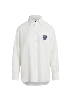Polo Ralph Lauren Wimbledon embroidered-logo shirt - White