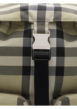 Burberry medium Check backpack - Neutrals