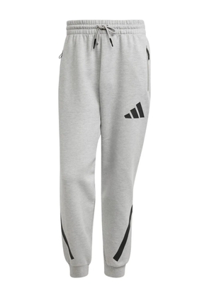 adidas Z.N.E. logo-detail side-stripe track pants - Grey