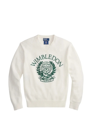 Polo Ralph Lauren embroidered sweater - Neutrals