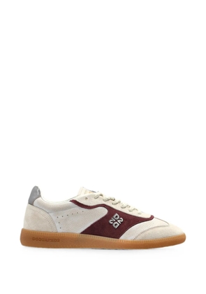 DSQUARED2 logo-plaque panelled sneakers - Neutrals