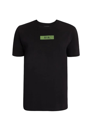 RTA logo-print T-shirt - Black