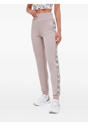 GUESS USA side-stripe track pants - Neutrals