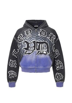 Vale Hypnotiq zip-up hoodie - Grey