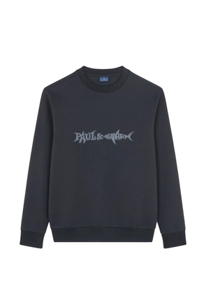 Paul & Shark logo-print sweatshirt - Blue