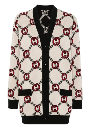 Gucci reversible Interlocking G cardigan - Neutrals