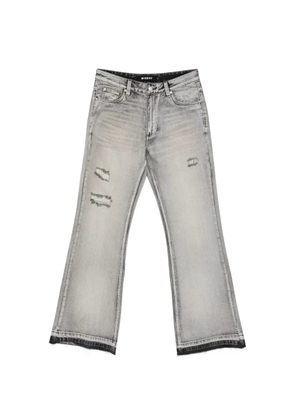MISBHV distressed bootcut jeans - Grey
