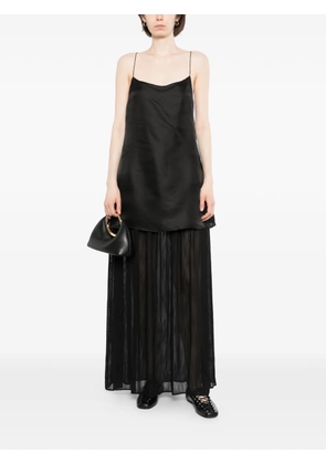 RUOHAN Saba spaghetti-strap dress - Black