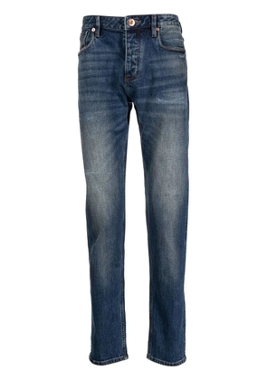 Emporio Armani mid-rise straight-leg jeans - Blue