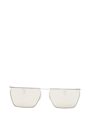 Jil Sander x Oliver Peoples rectangle-frame sunglasses - Silver