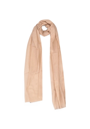 La-Rose fine-knit scarf - Neutrals