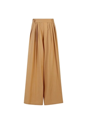 A LINE Maya pinstripe-pattern pleated trousers - Neutrals