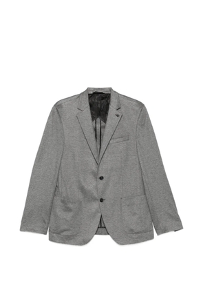 Karl Lagerfeld notched-lapels single-breasted blazer - Grey