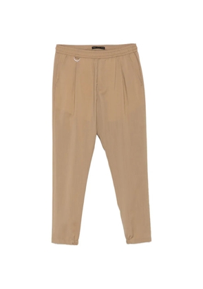 Low Brand pleated elasticated-waistband trousers - Neutrals