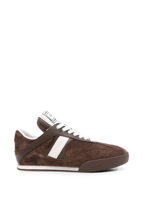 Chloé suede panelled sneakers - Brown
