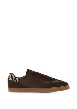 GROUNDIES Panama panelled sneakers - Brown
