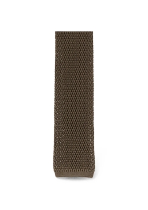 TOM FORD knitted tie - Green