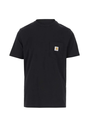 Carhartt WIP logo-patch pocket T-shirt - Black