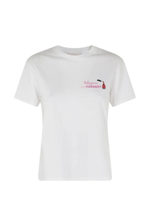 MC2 Saint Barth Emilie embroidered T-shirt - White