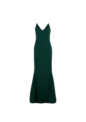 TOM FORD crystal-embellished open-back maxi dress - Green