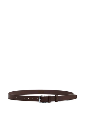 Comme Des Garçons Wallet buckle-fastening leather belt - Brown