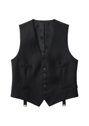 TOM FORD V-neck waistcoat - Black