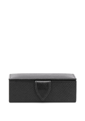 Smythson textured jewellery box - Black