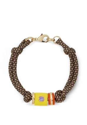 Roxanne Assoulin Cylinder Cord bracelet - Gold