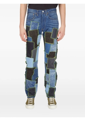 DRx FARMAxY FOR LN-CC x LEVI'S patchwork jeans - Blue