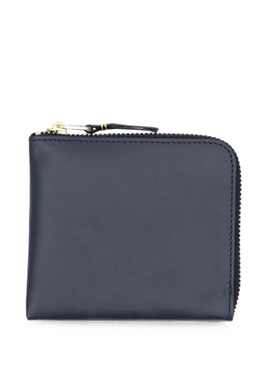 Comme Des Garçons Wallet SA3100 zip-around wallet - Blue