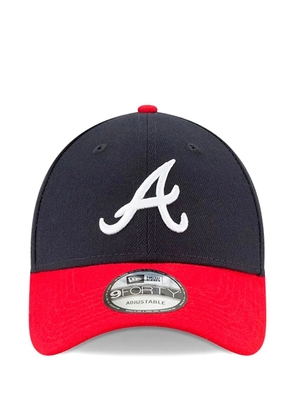 NEW ERA CAP 9Forty Atlanta Braves logo-embroidered baseball cap - Blue