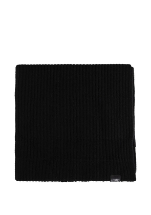 MM6 Maison Margiela ribbed-knit scarf - Black
