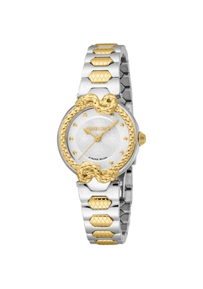Roberto Cavalli by Frank Muller Snake Core 28mm watch - Silver