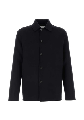 Jil Sander long-sleeve button-up shirt - Blue