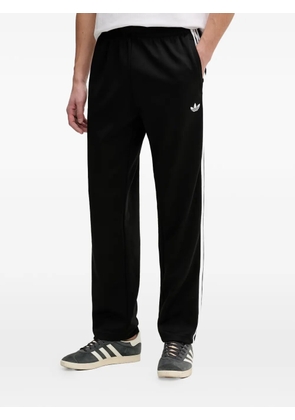 adidas logo-embroidered side-stripe track pants - Black