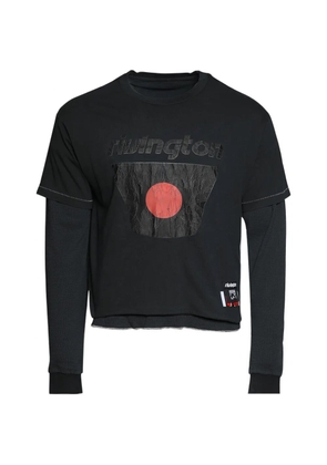 RIVINGTON ROI REBIS Philemon long-sleeve T-shirt - Black