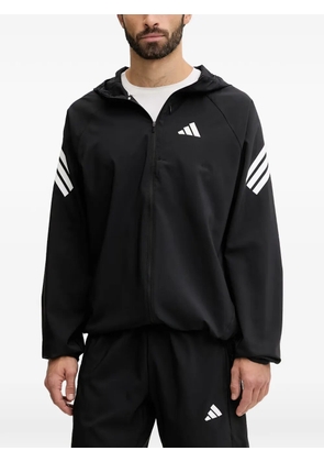 adidas Adi365 Iconic logo-print hooded jacket - Black