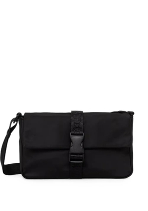 Ea7 Emporio Armani logo-trim shoulder bag - Black