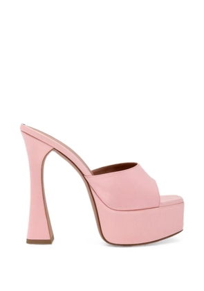Amina Muaddi Dalida heeled sandals - Pink