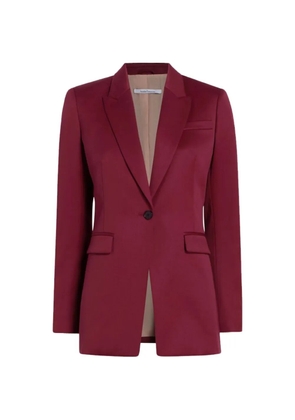 Another Tomorrow single-button peaked-lapel blazer - Red