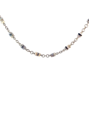 Sylva & Cie 18kt white gold beaded Opal necklace - Silver