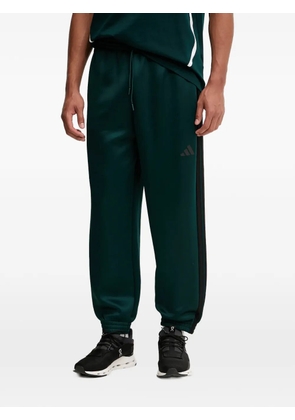 adidas side-stripe track pants - Green
