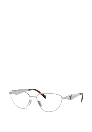 Prada Eyewear cat-eye frame glasses - Silver